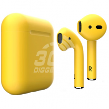 Беспроводные наушники Apple AirPods Yellow