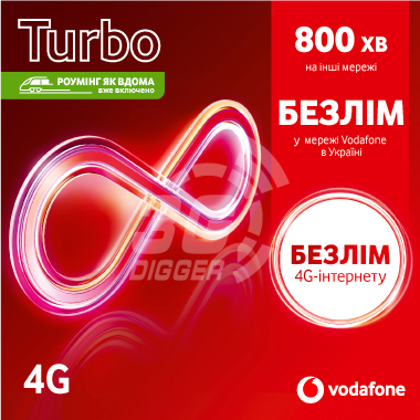 Стартовий пакет Vodafone Turbo