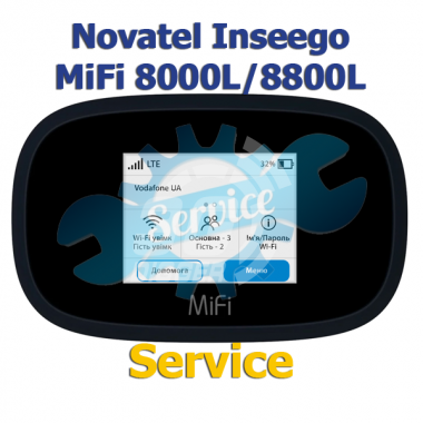 Установка модифицированной прошивки для 3G/4G роутера Novatel 8000L/8800L на украинском языке
