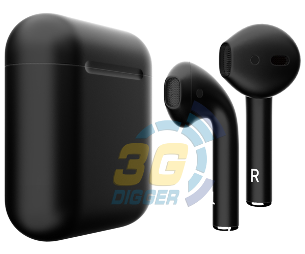 Наушники Apple AirPods Black с матовым покрытием