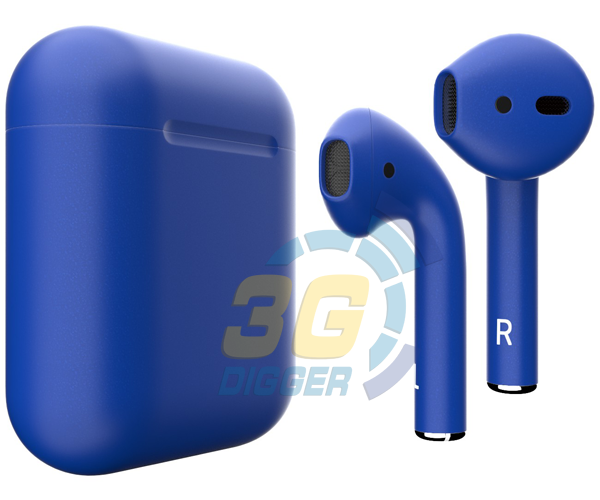 Наушники Apple AirPods Dark Blue с матовым покрытием