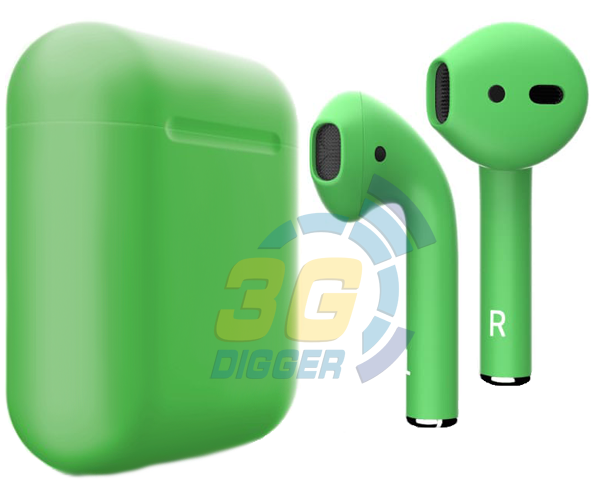 Наушники Apple AirPods Green с матовым покрытием
