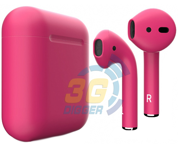 Наушники Apple AirPods Pink с матовым покрытием