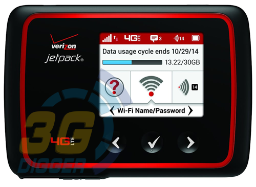 Novatel MiFi 6620L после активации 4G